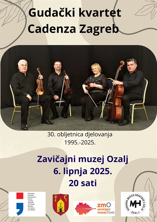 Koncert Gudačkog kvarteta Cadenza Zagreb